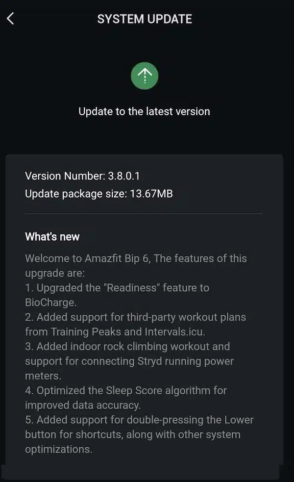 Amazfit Bip 6