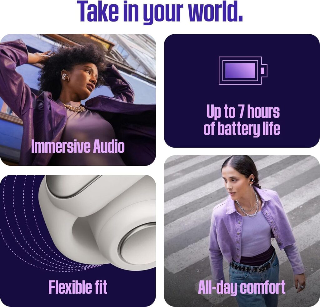 Bose Ultra Open Earbuds - Bluetooth Open Ear Earbuds