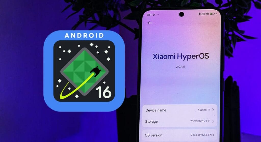 HyperOS 3 update with Android 16