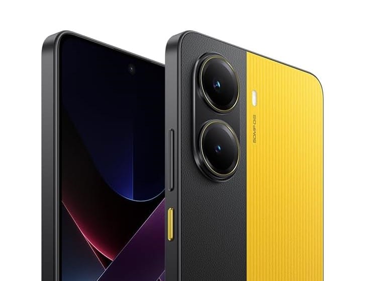 POCO X8 Pro yellow and black